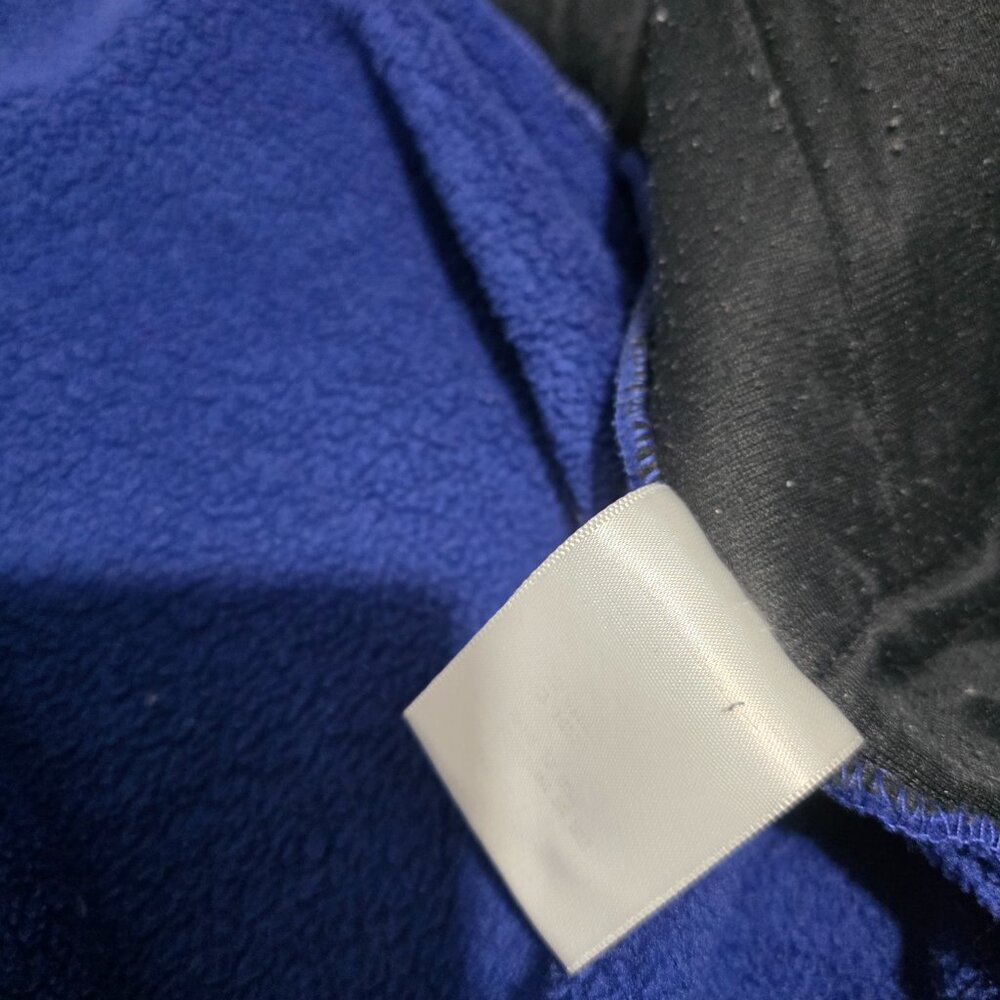 Vtg The North Face Denali Black Navy Fleece Zip Men/UnisexJacket Made in USA S - Picture 10 of 10